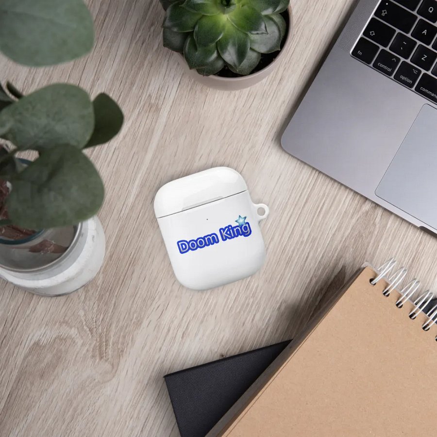 Doom White Ear pod case product image (5)