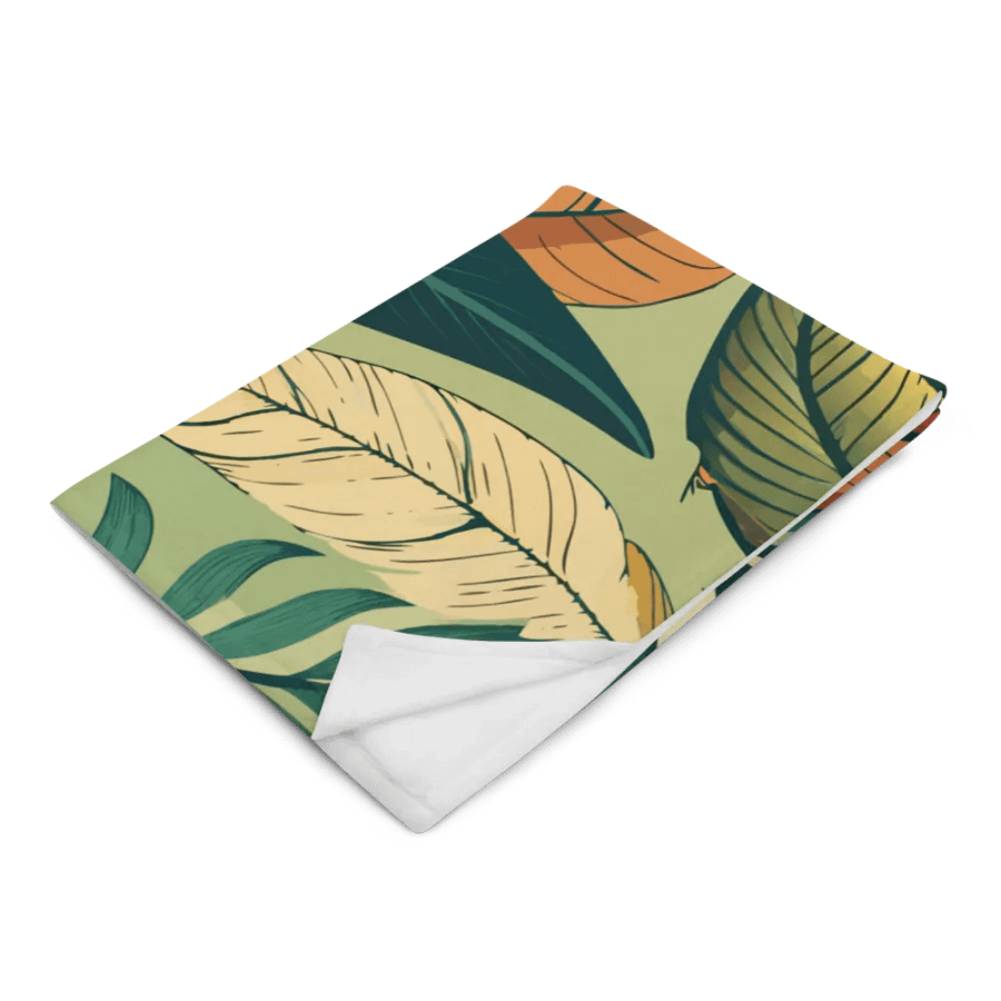 Botanical Bliss Throw Blanket product image (4)