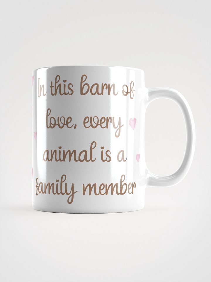 Barn of Love White Glossy Mug product image (2)