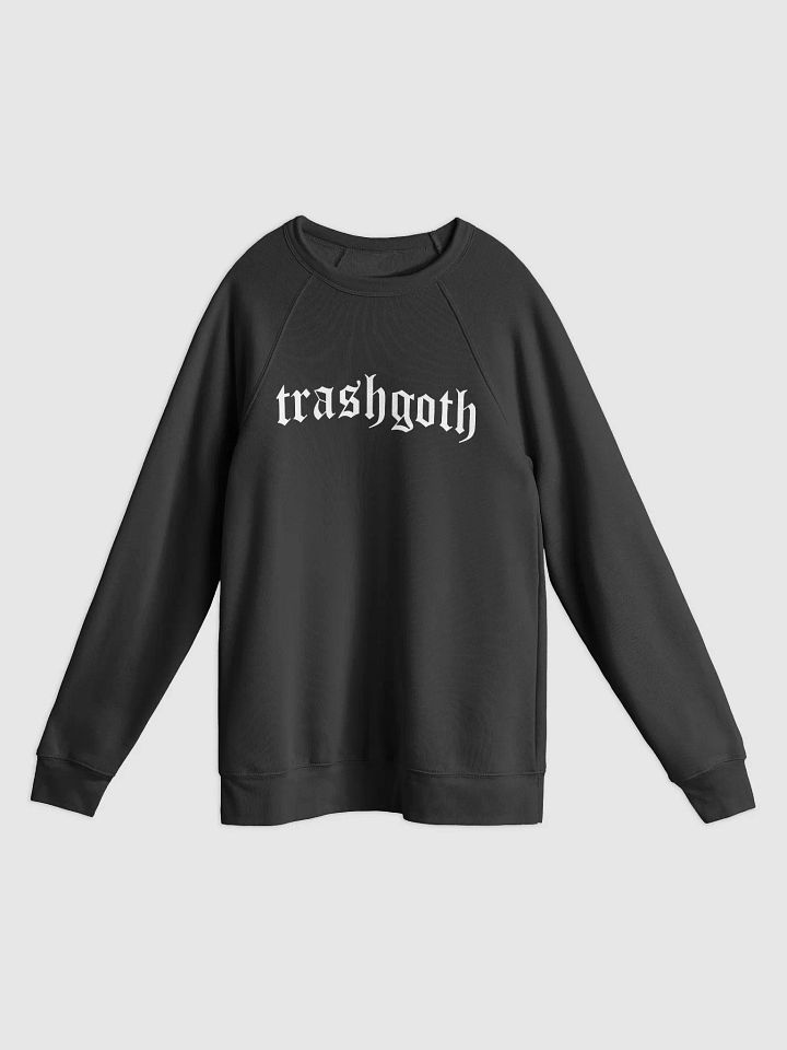 TRASHGOTH (BLACK) SWEATSHIRT product image (1)