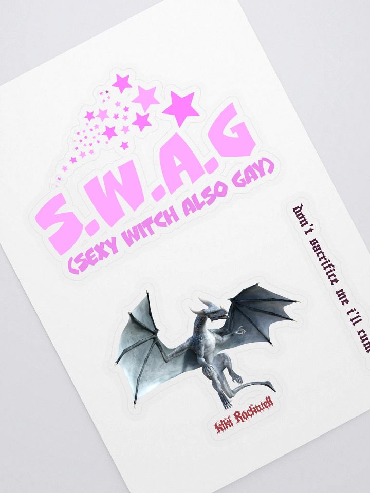'S.W.A.G. and Dragon' Stickers product image (2)