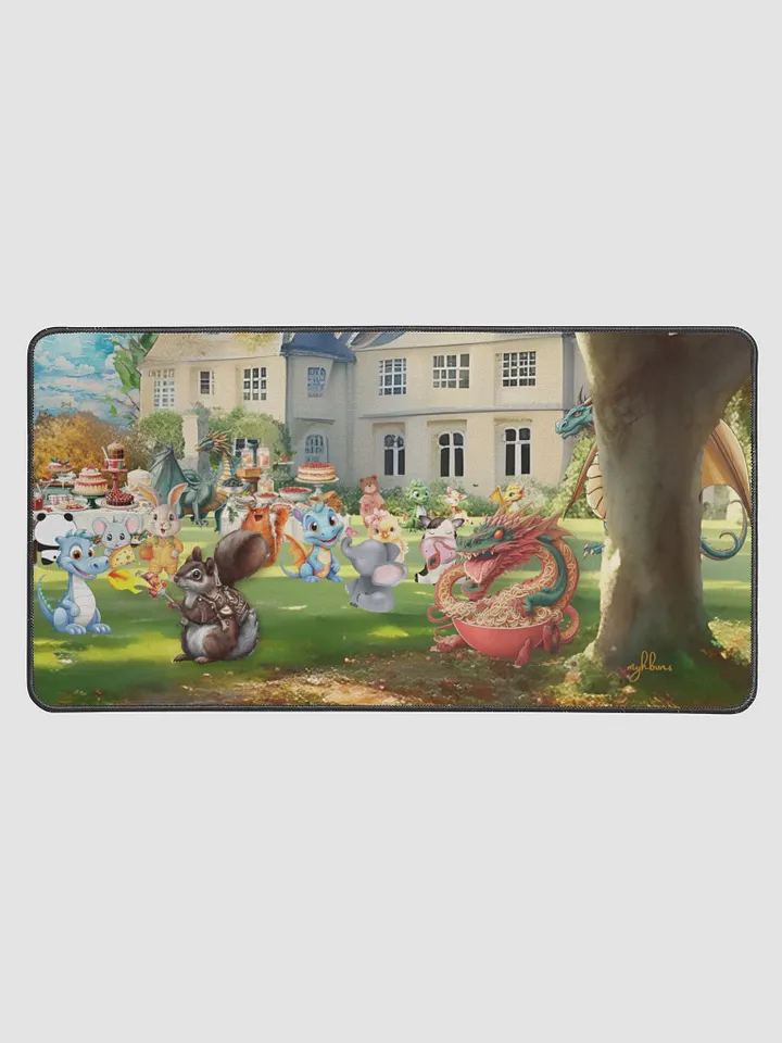 In The Dragon's Den: Harmony & Kinship Desk Mat | Large 15.5