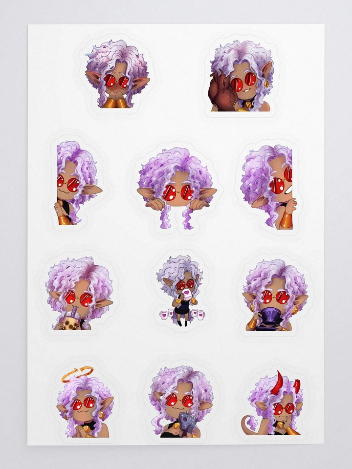 VillainousEggu Sticker pack 1 product image (1)