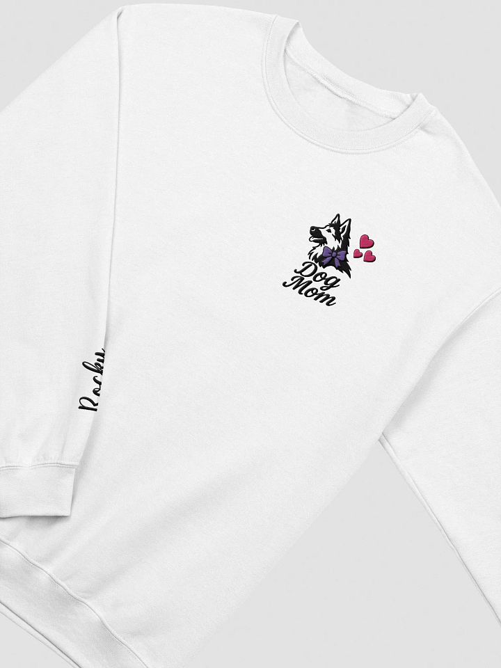 DOG MOM / SWEATSHIRT WITH PERSONALIZED NAME / EMBROIDERED product image (1)