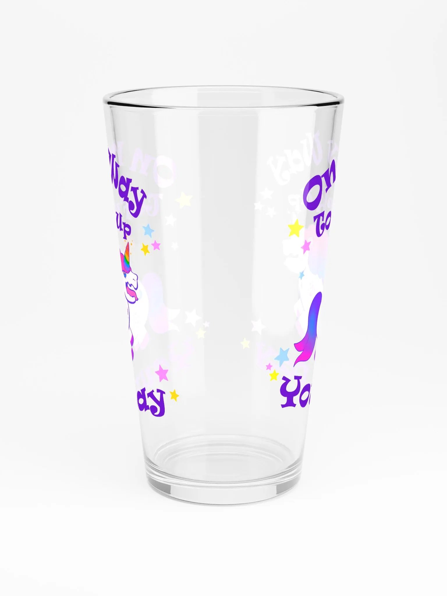 Rainbow Unicorn Glass Shaker product image (6)