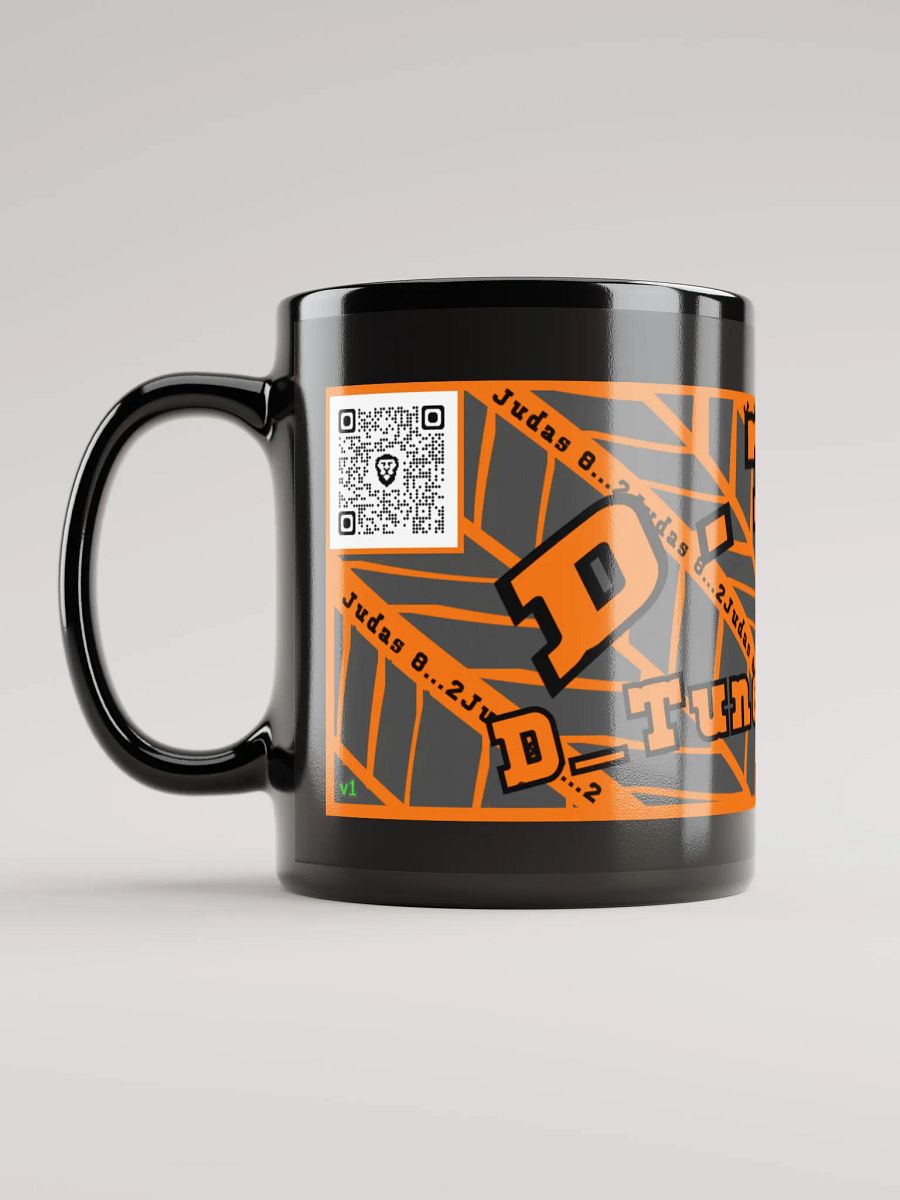 D.T.M. Black Glossy Mug product image (12)