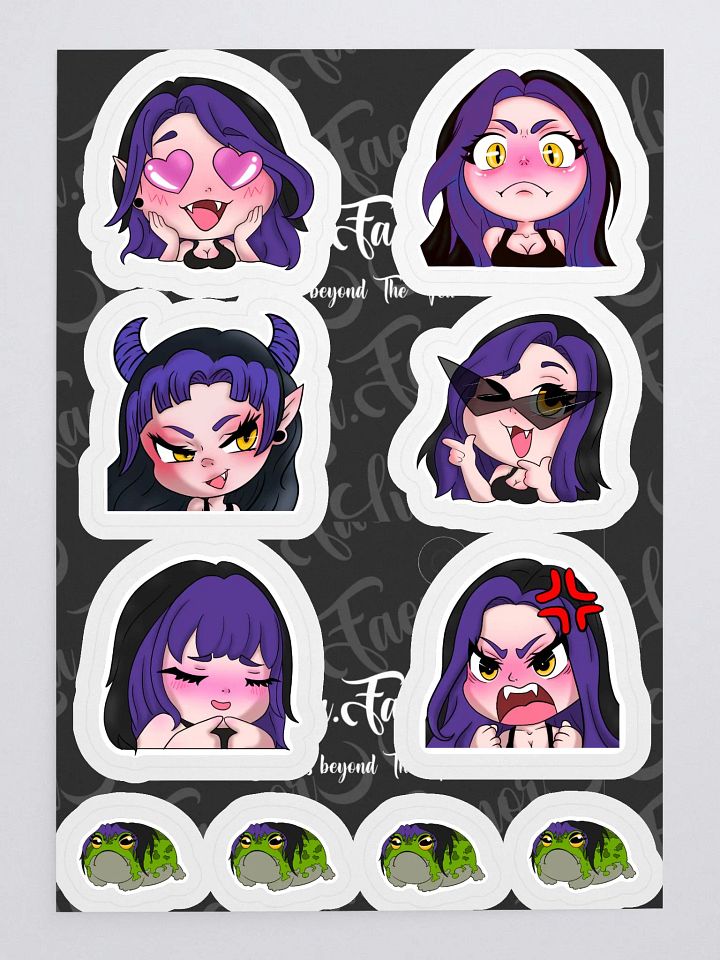 Kiss Cut Luna Stickers 2023 product image (1)