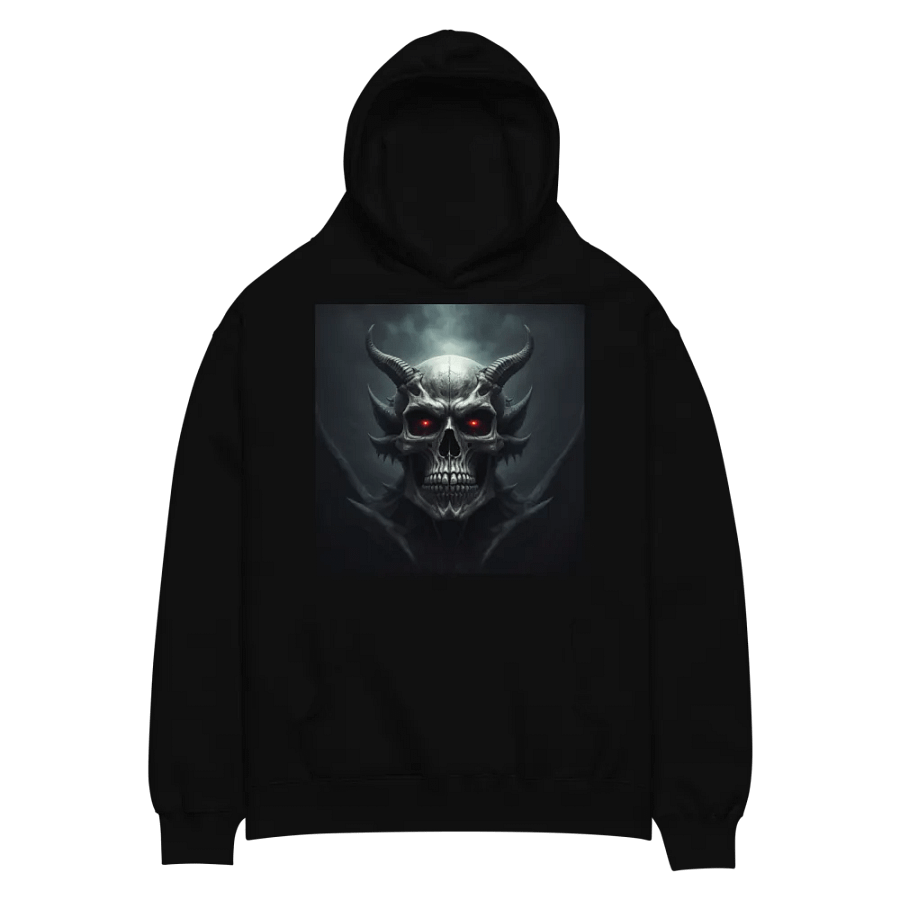 Demonic Horns Oversized Hoodie product image (2)