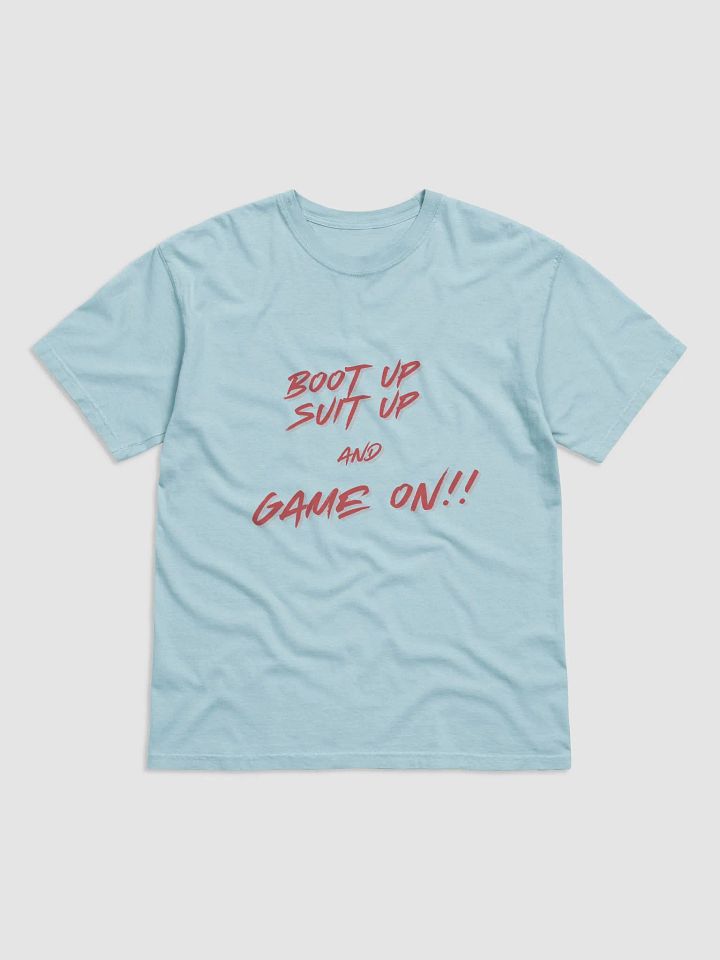Game On Red Text Comfort Tee product image (6)