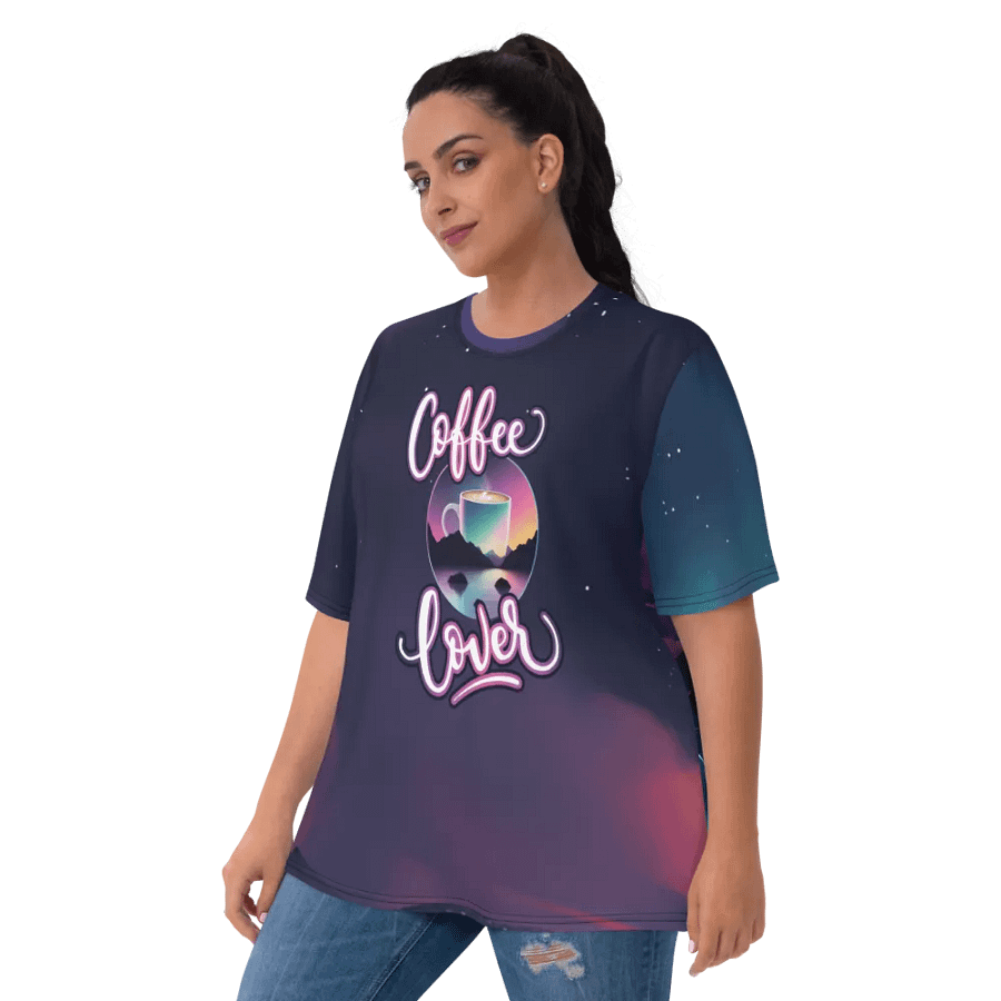 Coffee Lover All Over Print T-shirt product image (10)