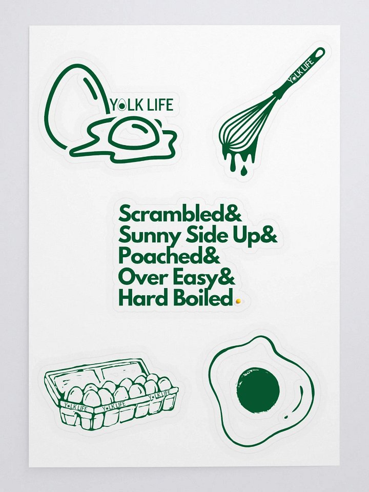 Yolk Life Sticker Pack product image (1)