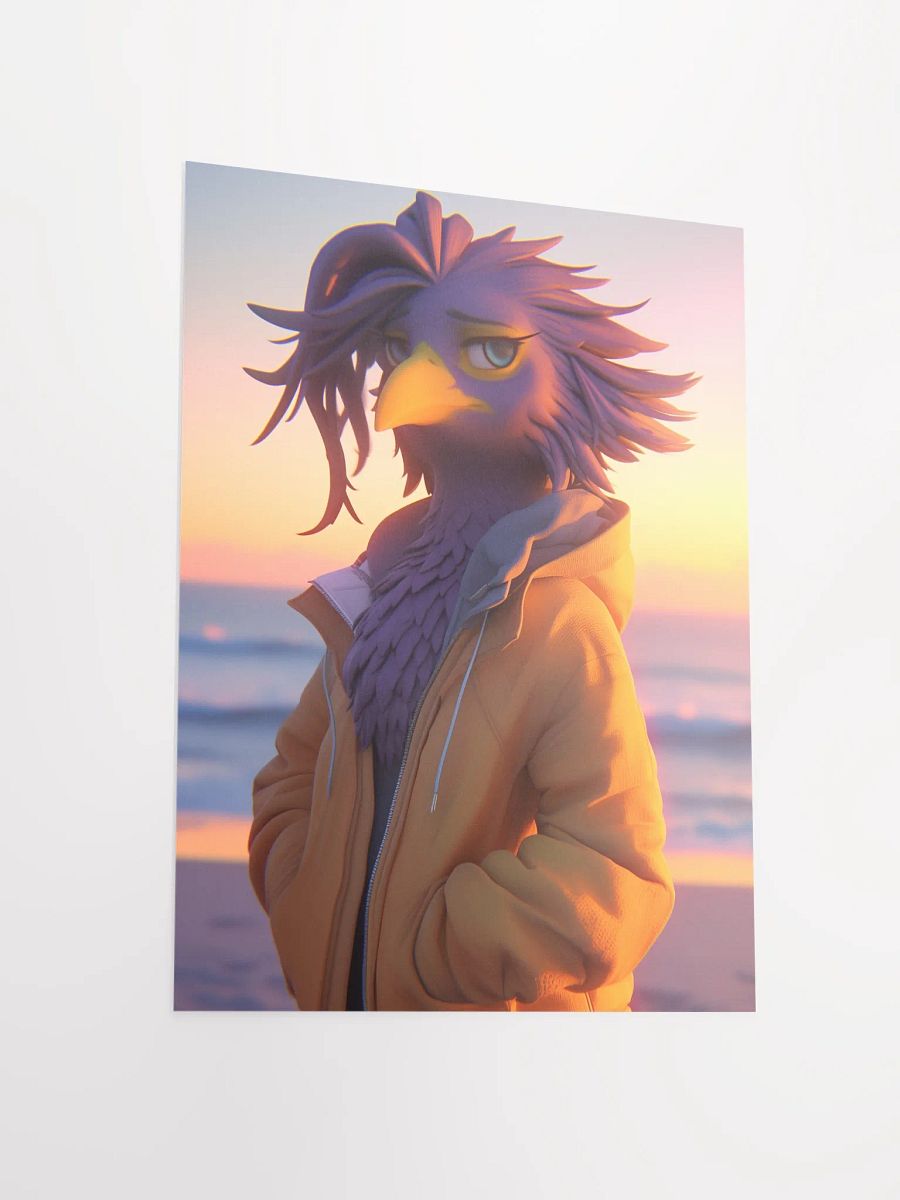 Serenity Sunset Eagle Poster product image (5)