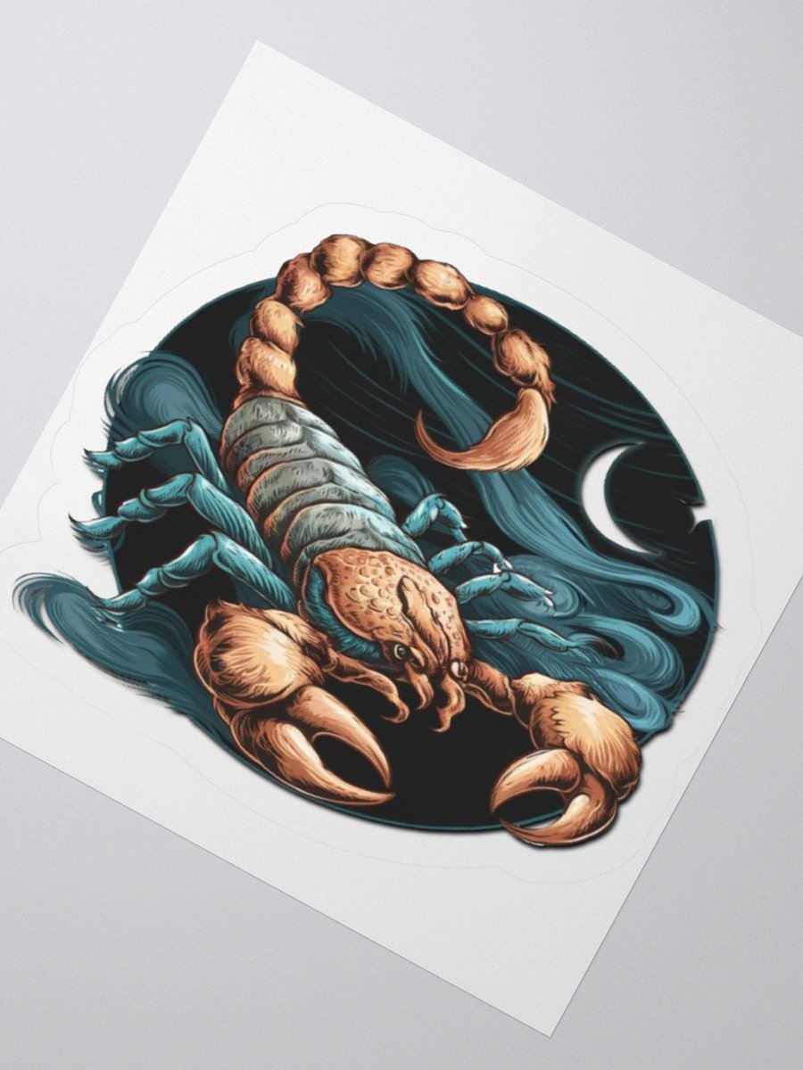Scorpio Zodiac Sticker - Exclusive Celestial Design | TDS Music product image (5)