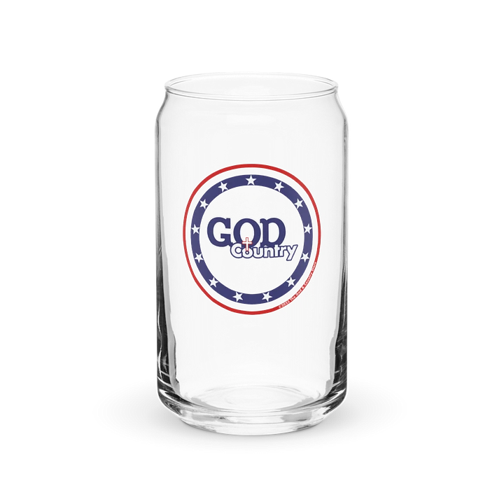 God & Country Glass Can product image (1)