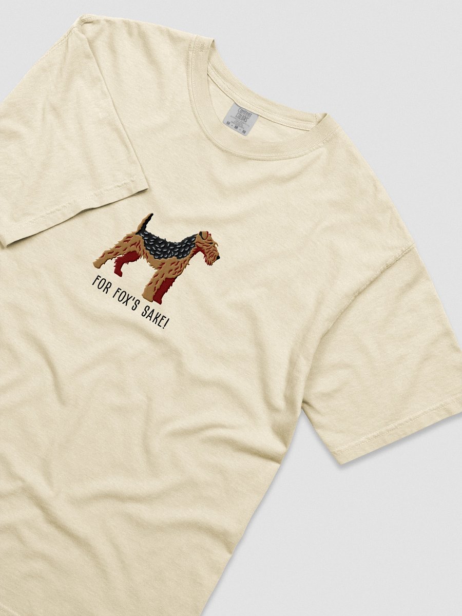 For Fox's Sake! T-Shirt(Embroidered) of a Fox Terrier(Black & Tan) product image (55)