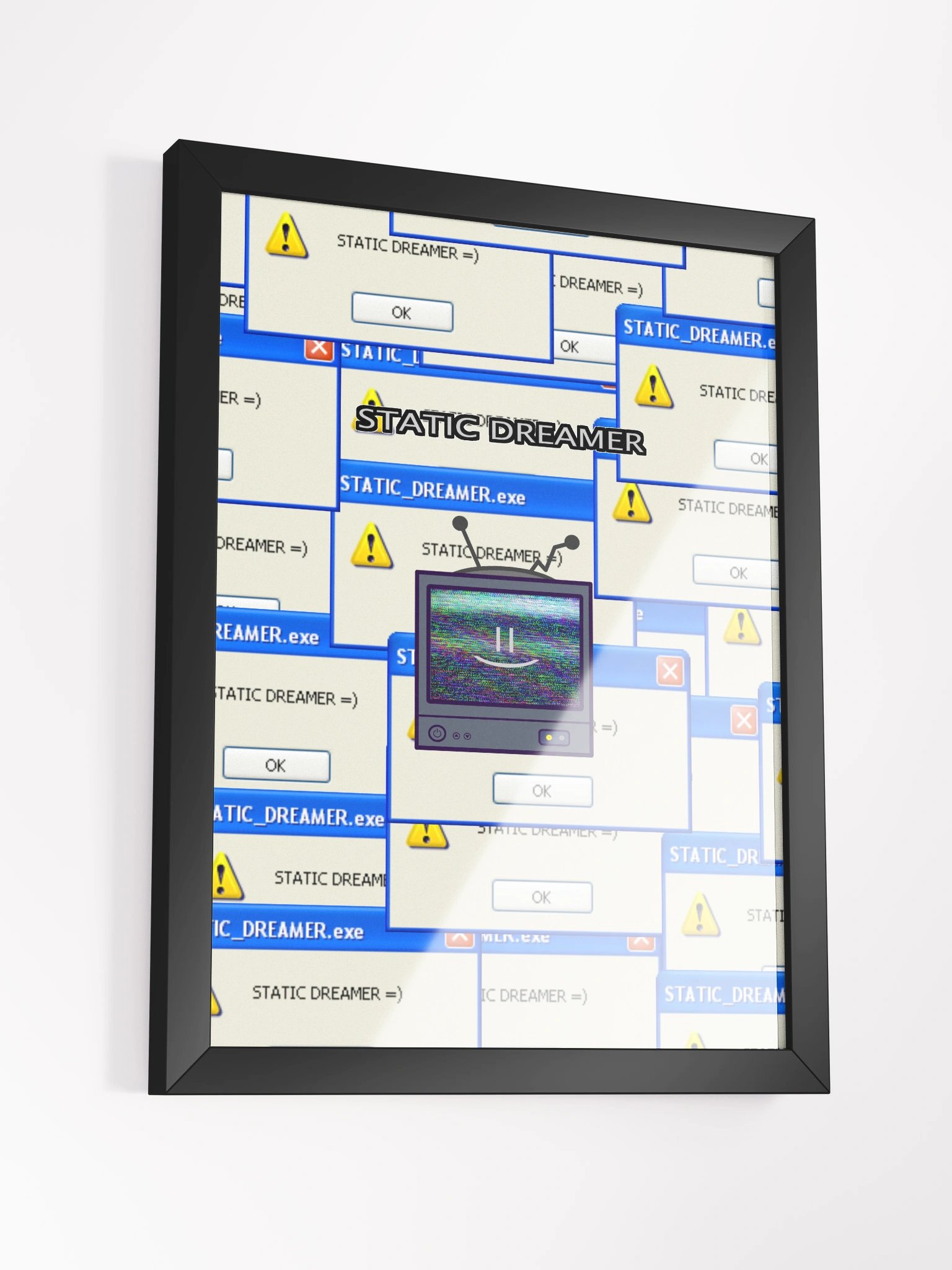 Static Dreamer Framed Poster product image (3)
