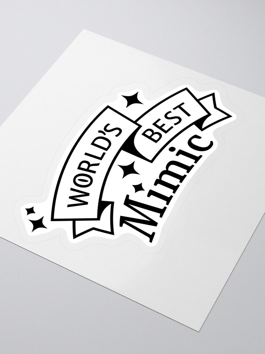 World's Best Mimic sticker product image (3)