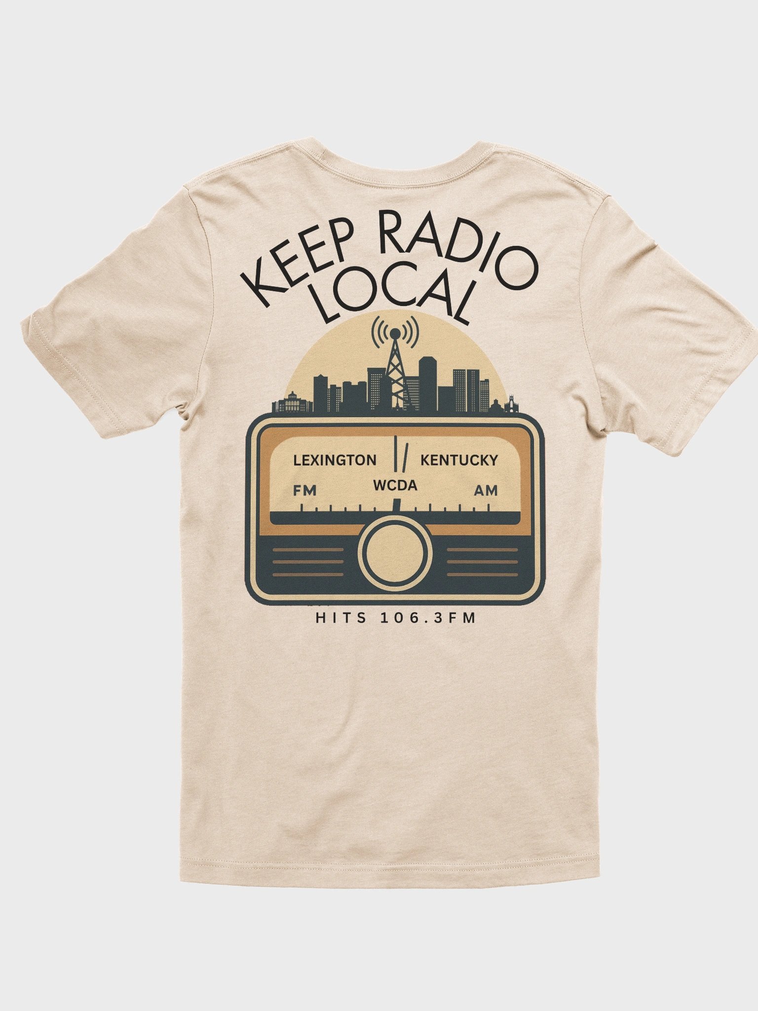 Keep Radio Local T-shirt product image (25)