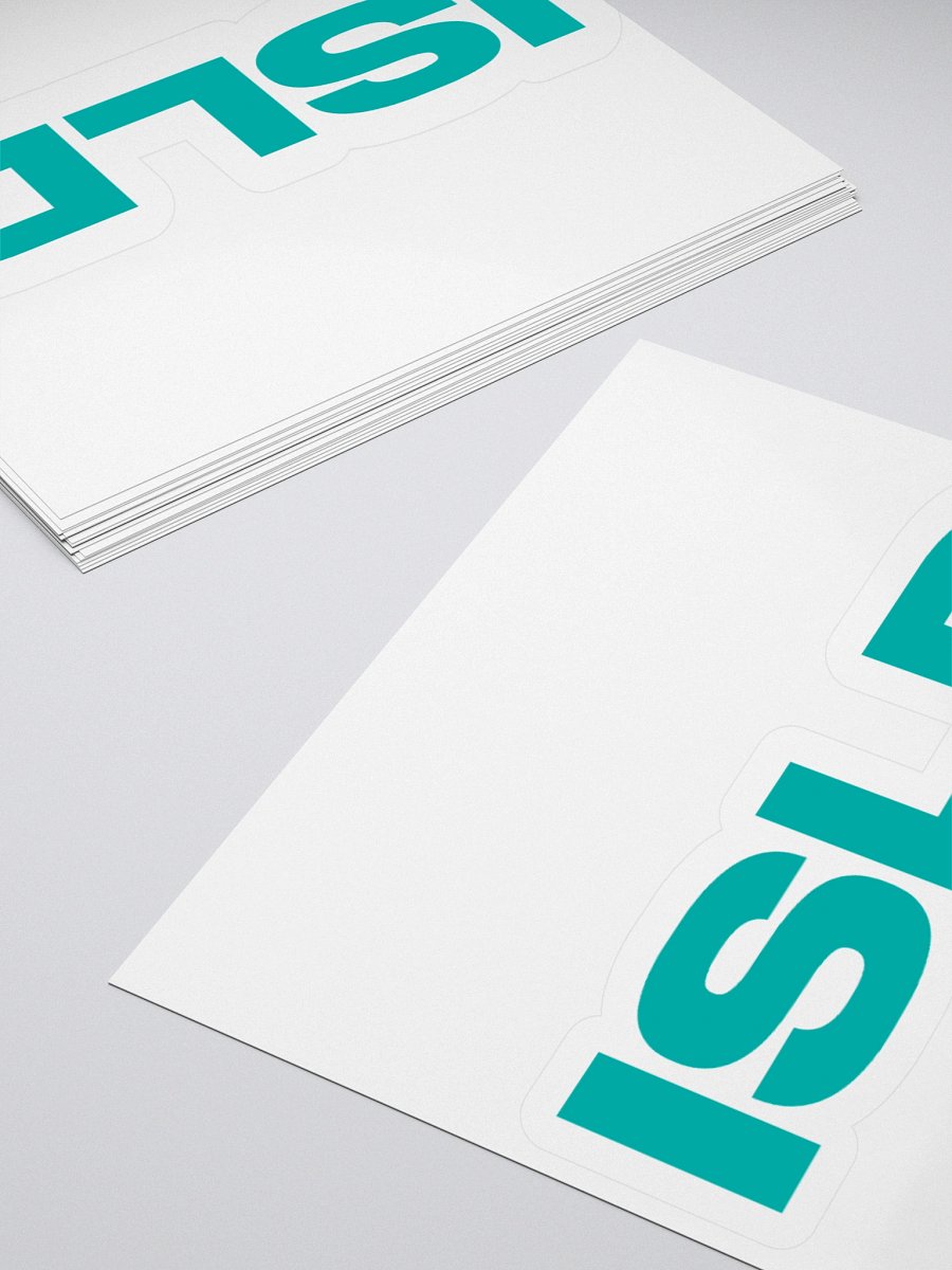 ISLD Sticker (Teal) product image (11)