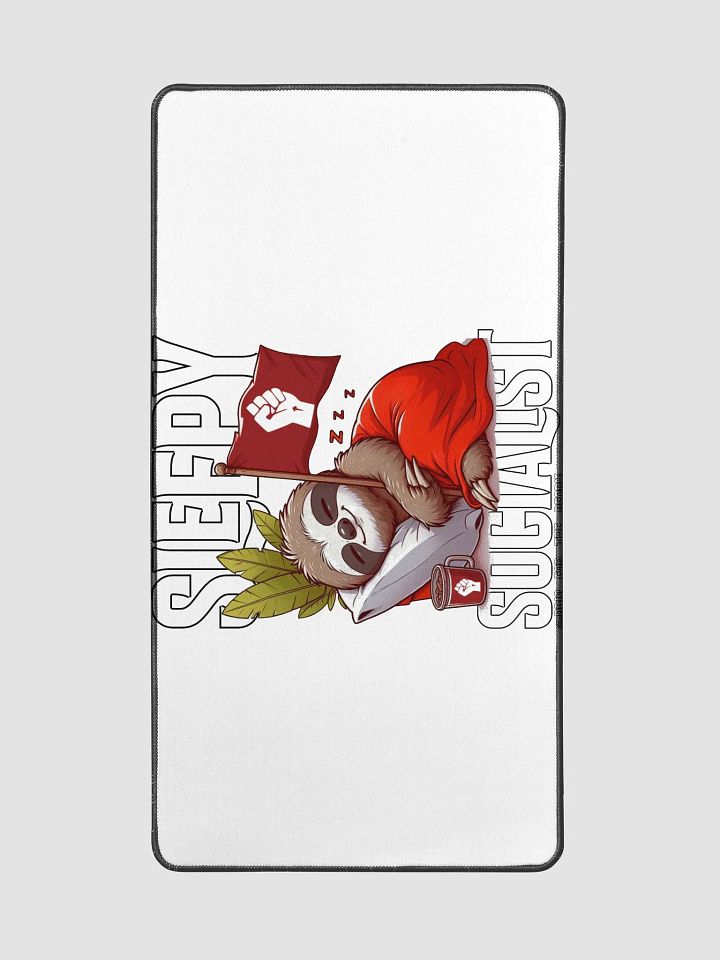 Pris-Sleepy Socialist -DESK MAT 15.5