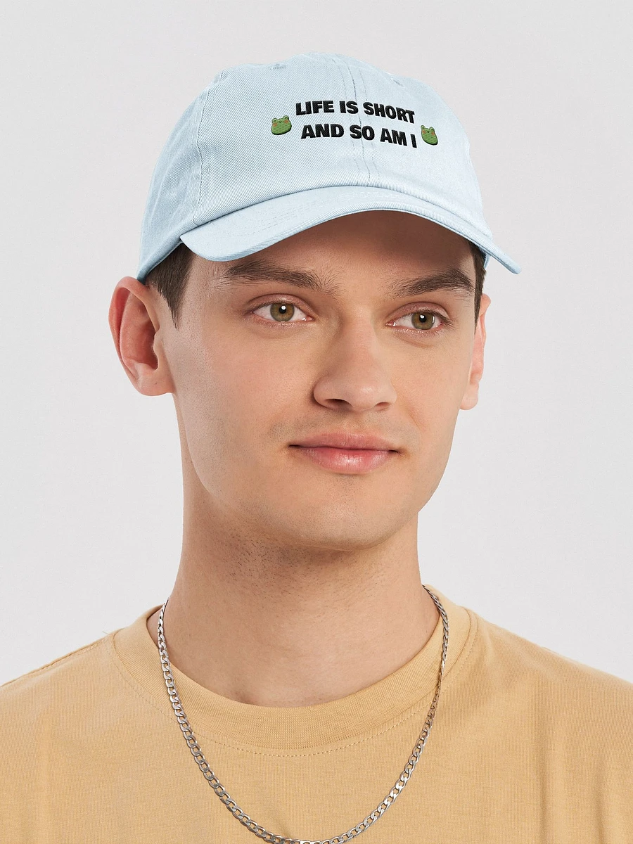 Life Is Short Embroidered Hat product image (5)
