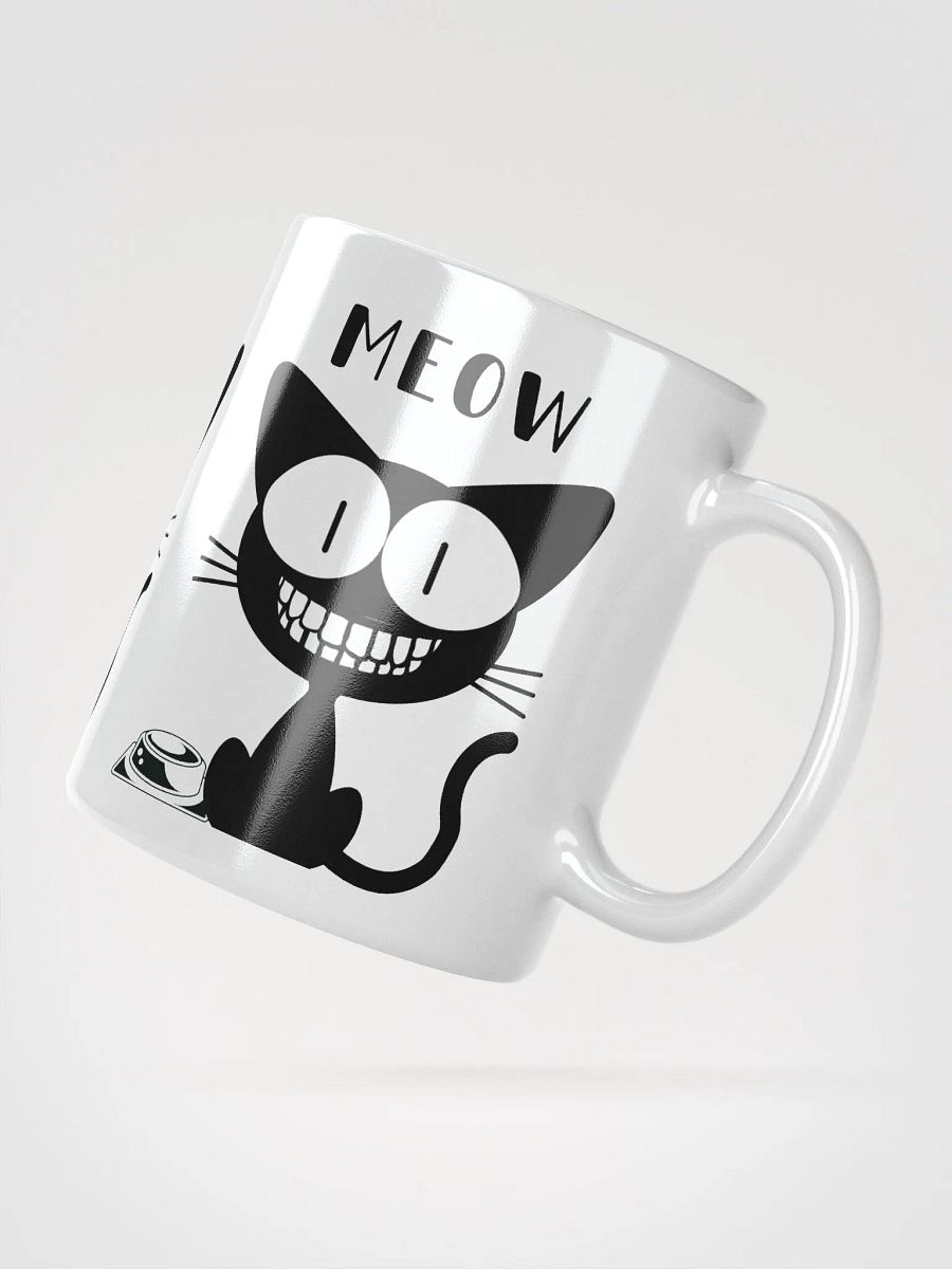 SMILING BLACK CAT, MEOW product image (4)