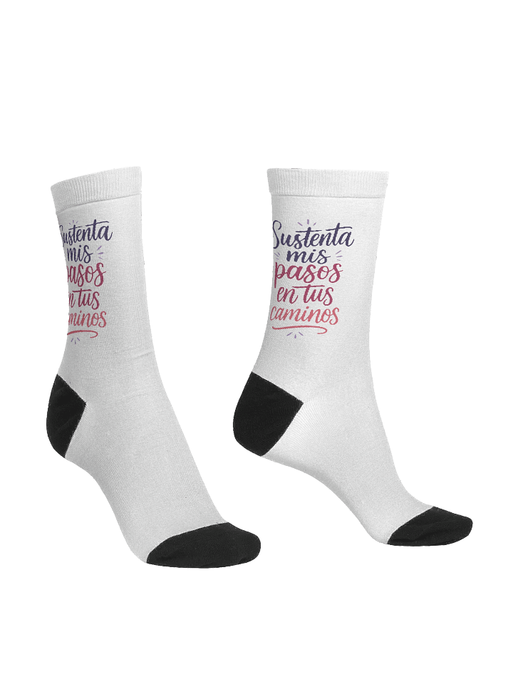 Christian Crew Socks (Spanish) – Psalm 17:5 product image (1)