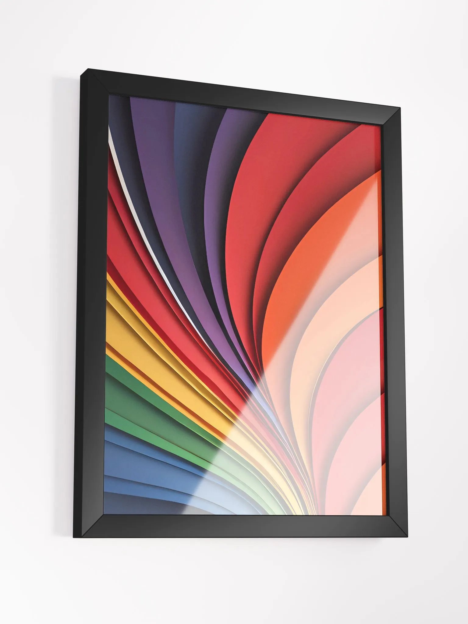 3D Colorful Hues Wall Art-LGBTQIA+ Decor-Ally Art product image (30)