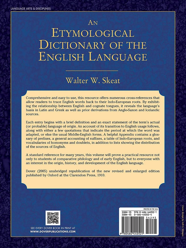 An Etymological Dictionary of the English Language product image (2)