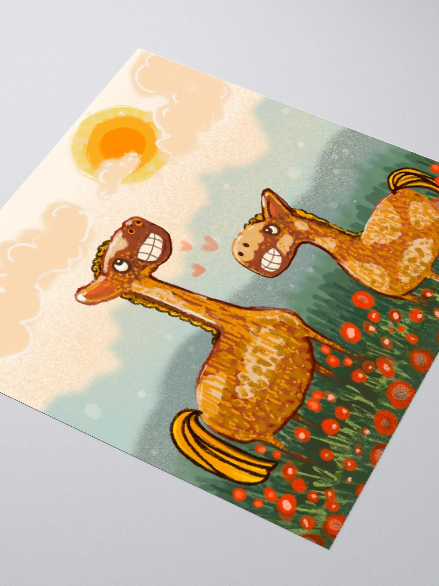 Awkward Horses Sticker product image (3)