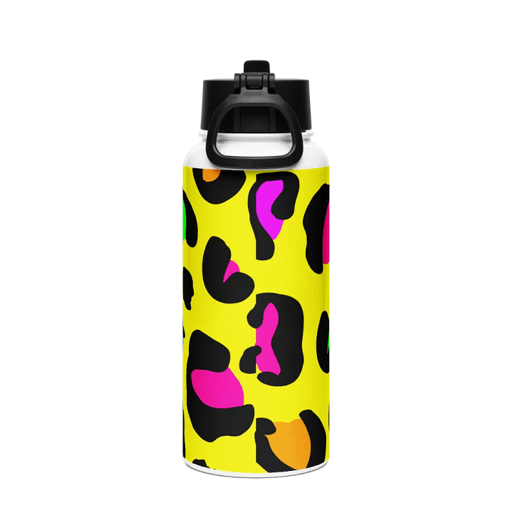 Leopard Luxe Stainless Steel Water Bottle product image (2)