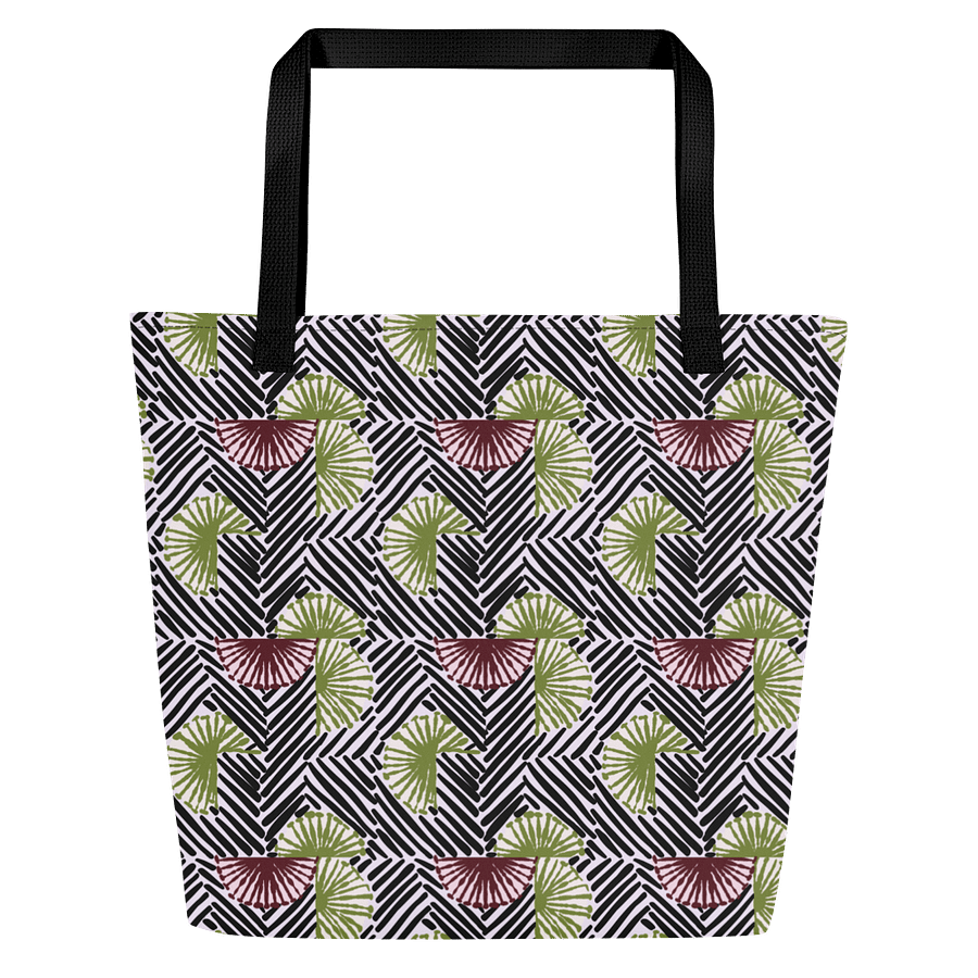Afrococo Fan Stripes Geometric Print product image (3)