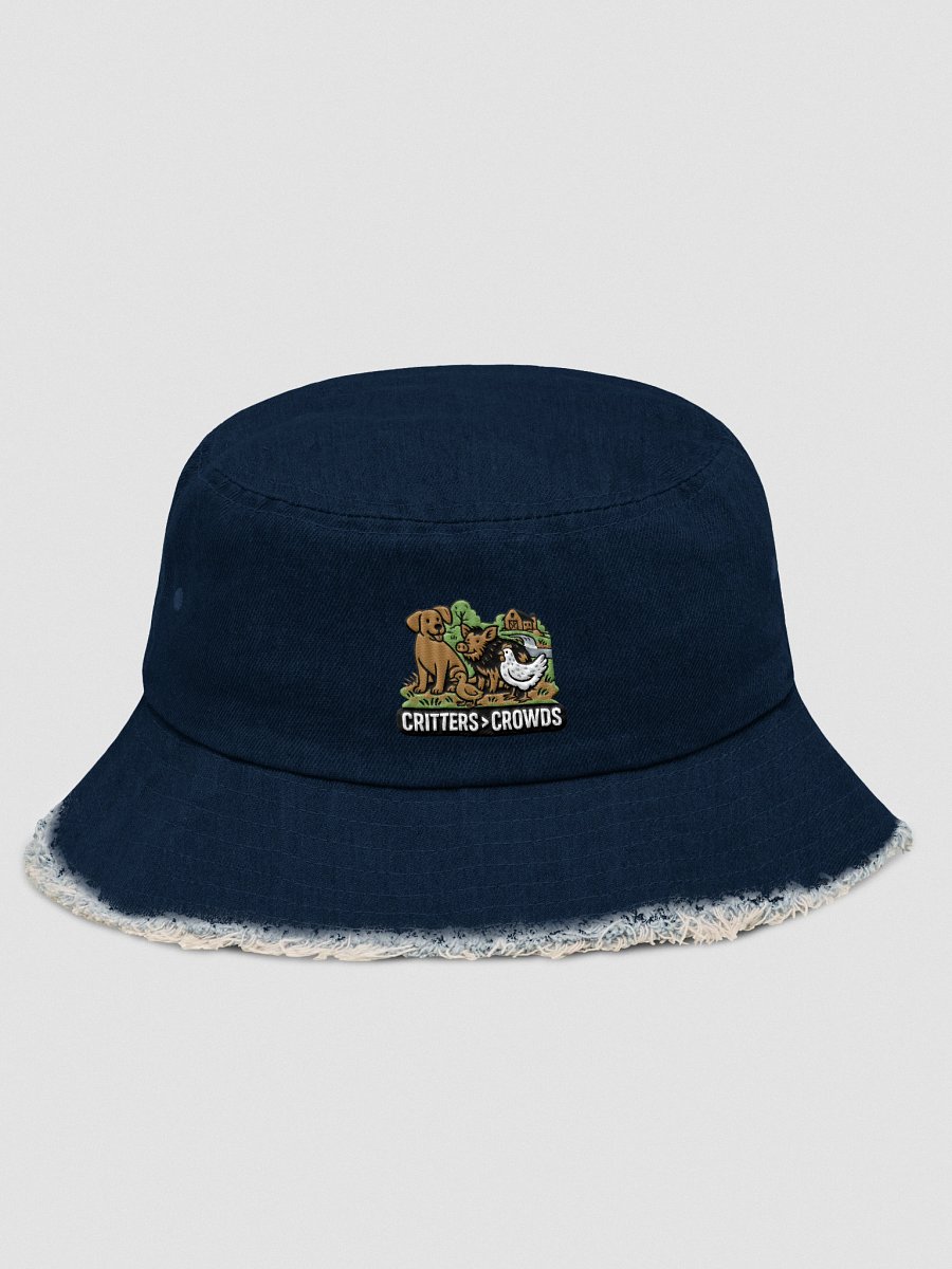 Critters over Crowds distressed bucket product image (3)