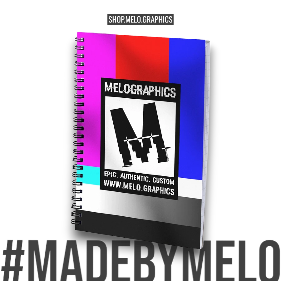 Rated M for MELO TV Spiral Notebook - 5.5x8.5