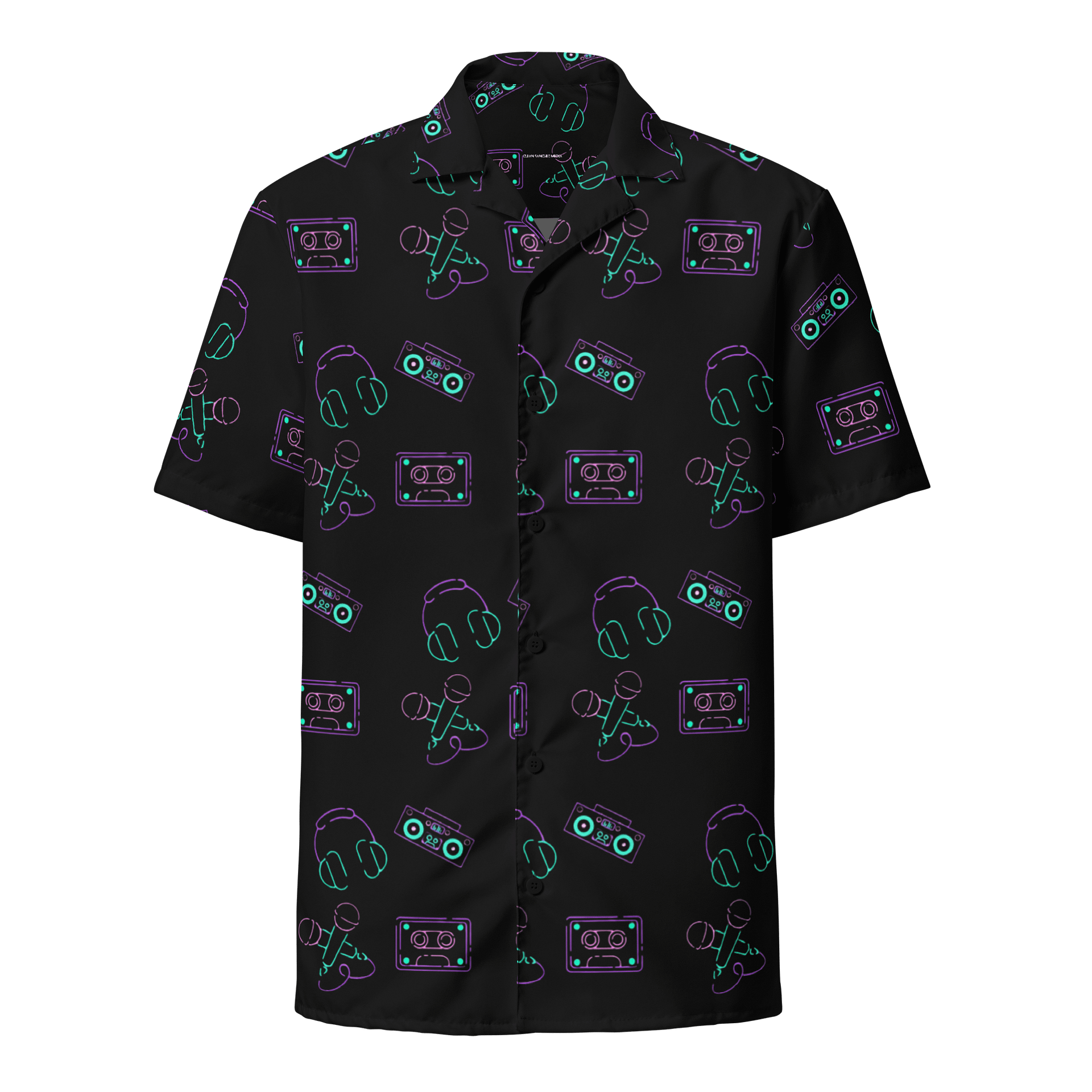 Neon Nostalgia Hawaiian Shirt product image (1)