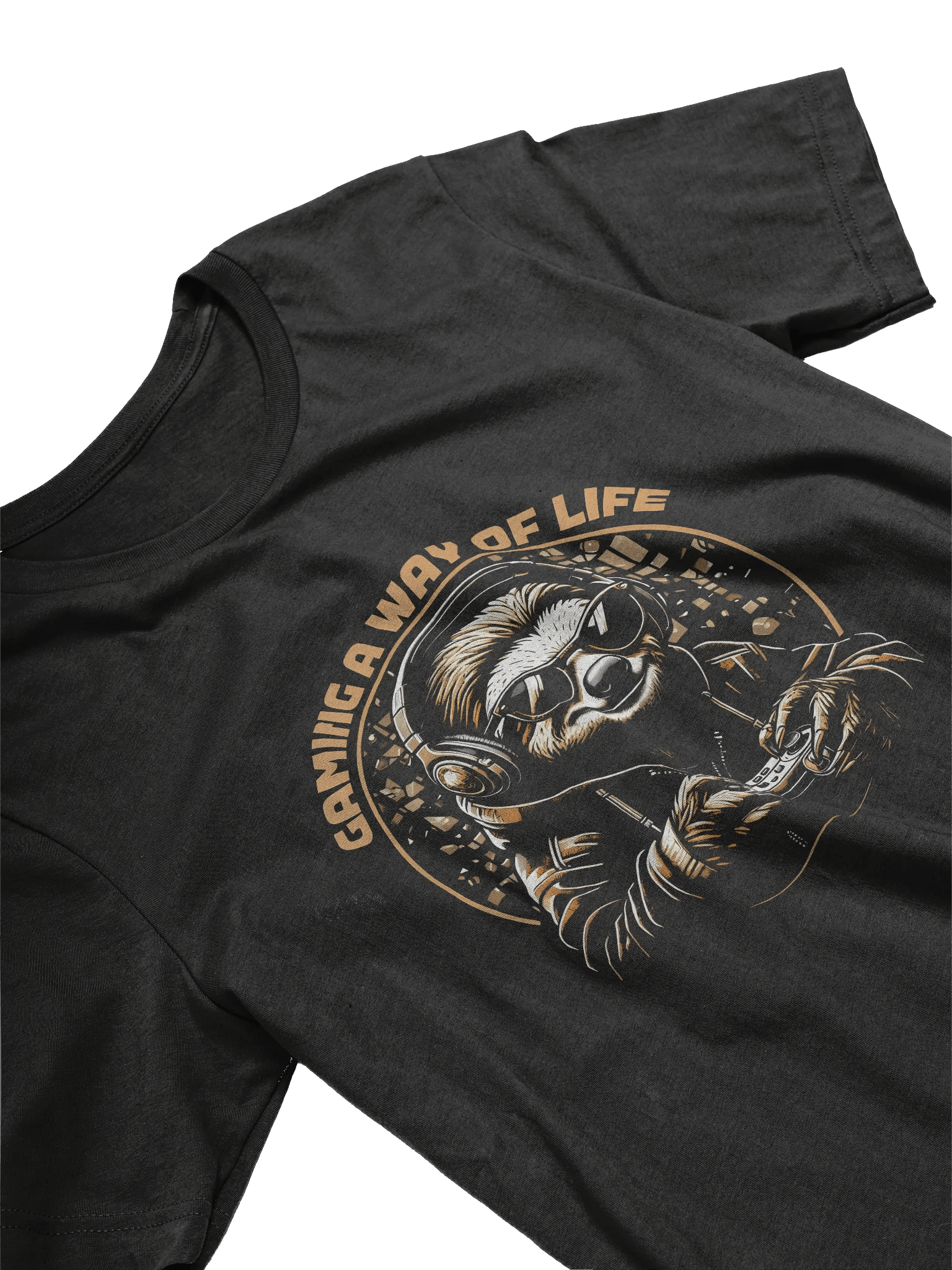 Gaming A Way of Life T-Shirt - Sloth Gamer T-Shirt product image (8)