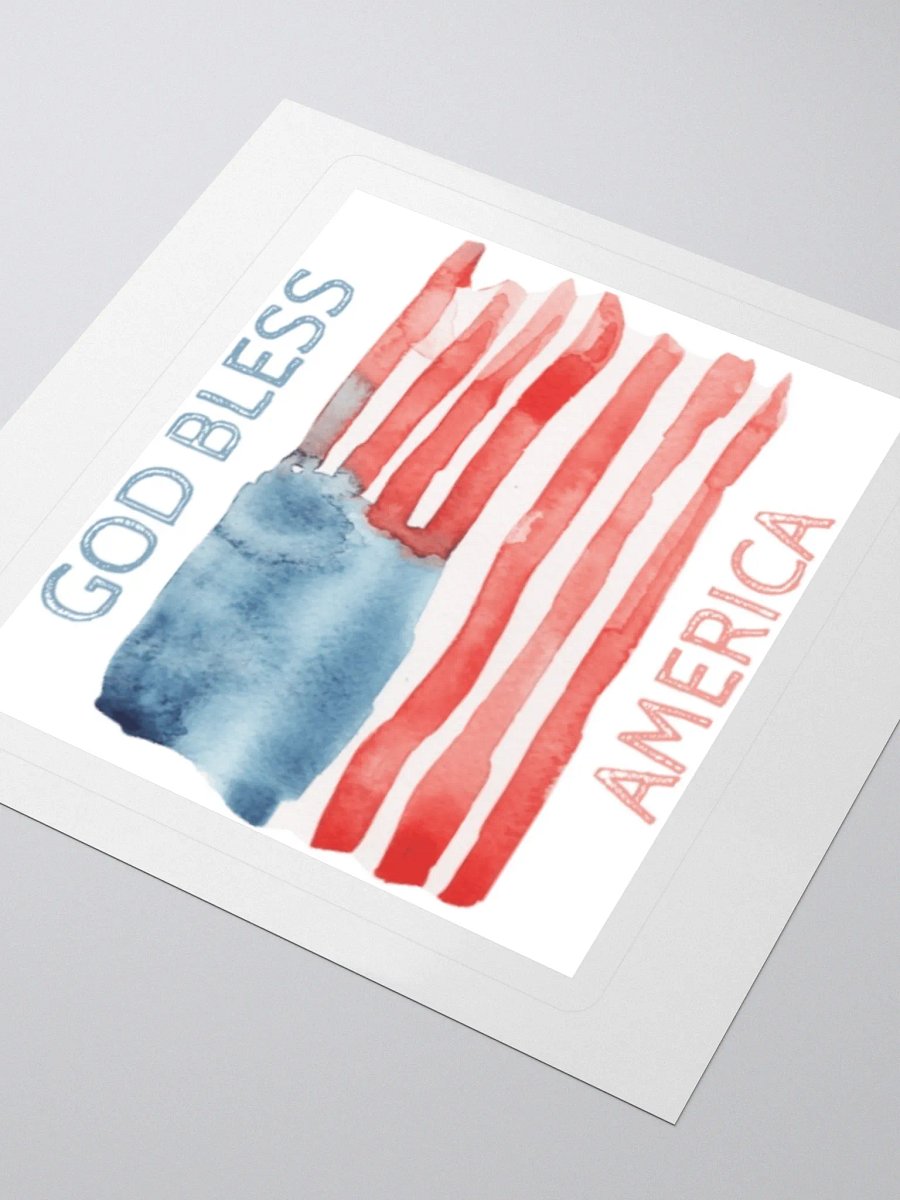 God Bless America Sticker product image (11)