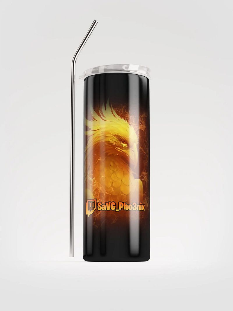 SaVG_Pho3nix Twitch Stainless Steel Tumbler