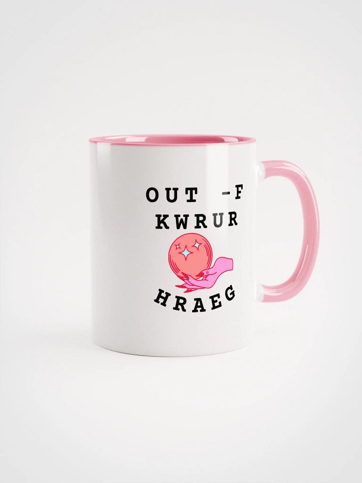 OUT OF YOUR LEAGUE-Mystical Crystal Ball Mug (pink) product image (1)