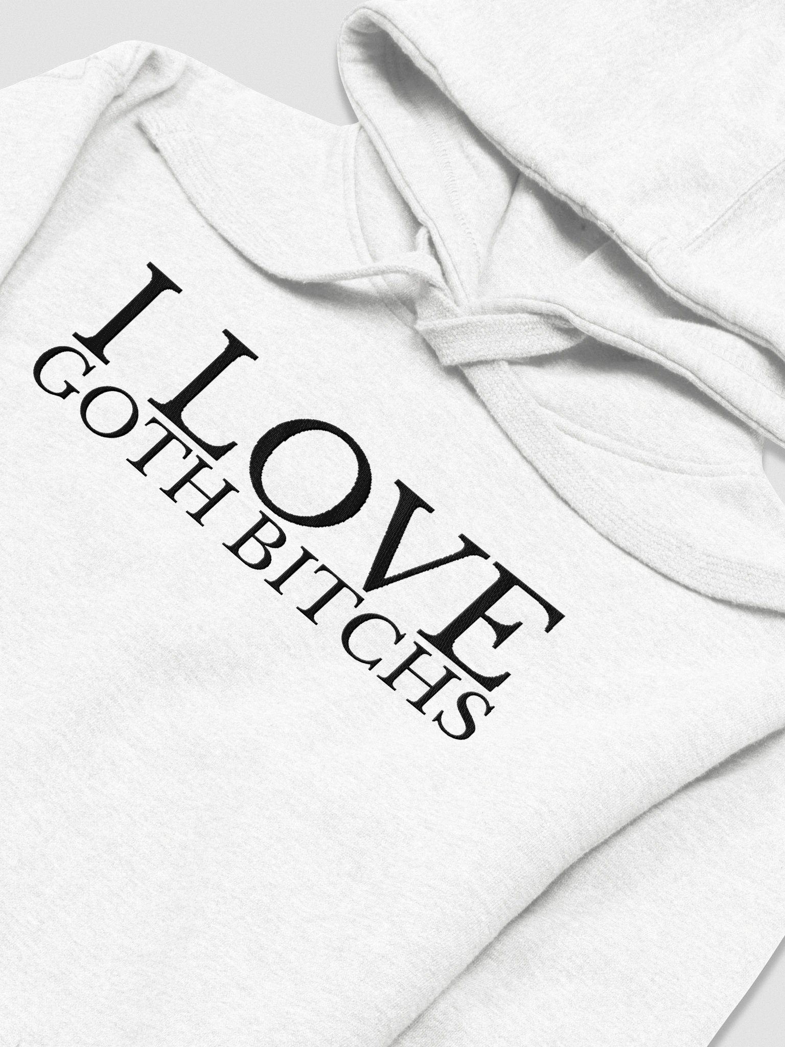 I LOVE GOTH B*TCHS (EMBROIDERED) product image (3)