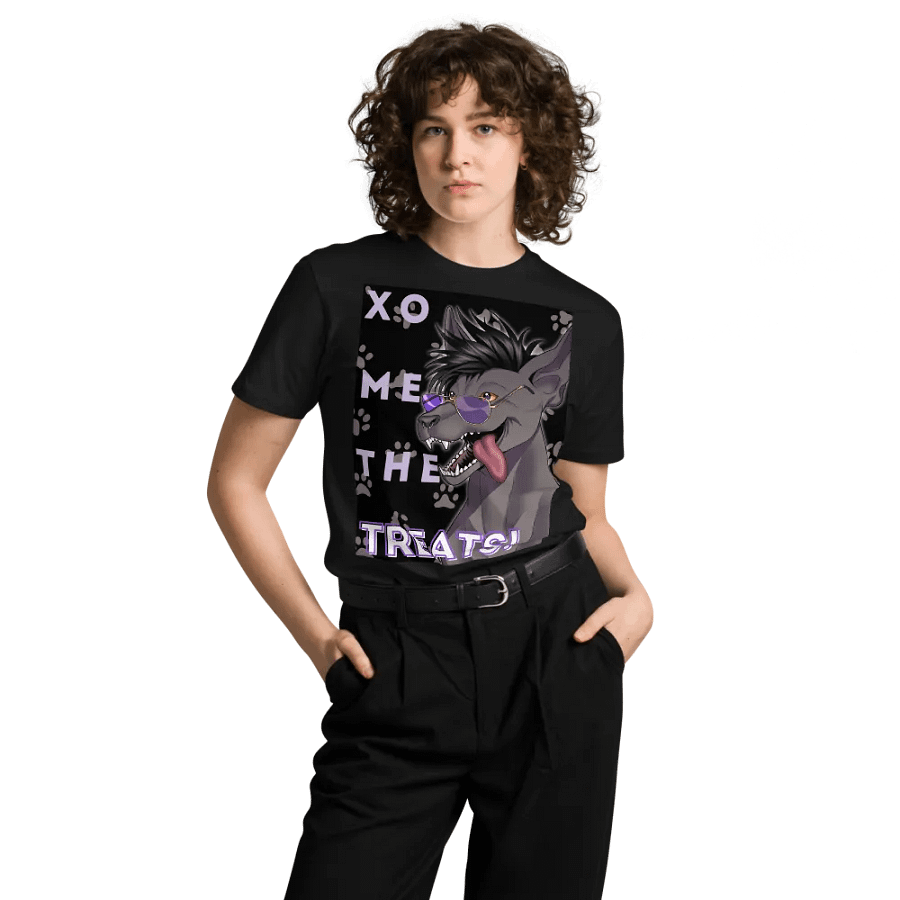 "Xo Me the Treats!" T-Shirt - Black product image (8)