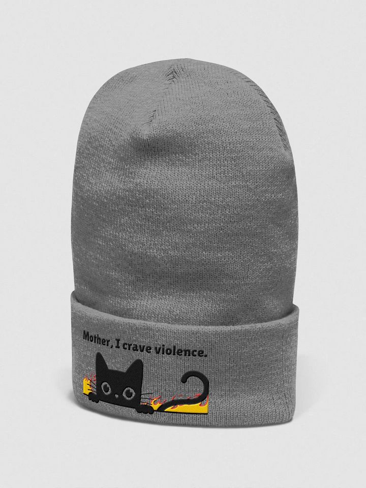 Mother, I Crave Violence Beanie product image (3)
