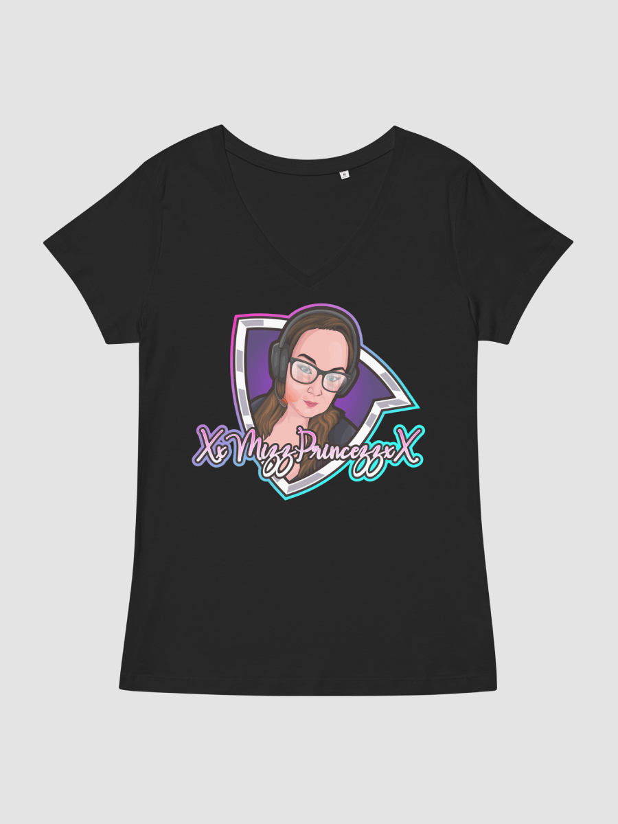 [XxMizz_PrincezzxX] B&C Women's Fitted V-neck T-Shirt B&C TW045 product image (1)