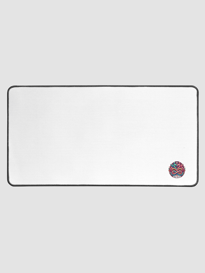 Swan Heart Bliss Desk Mat product image (1)