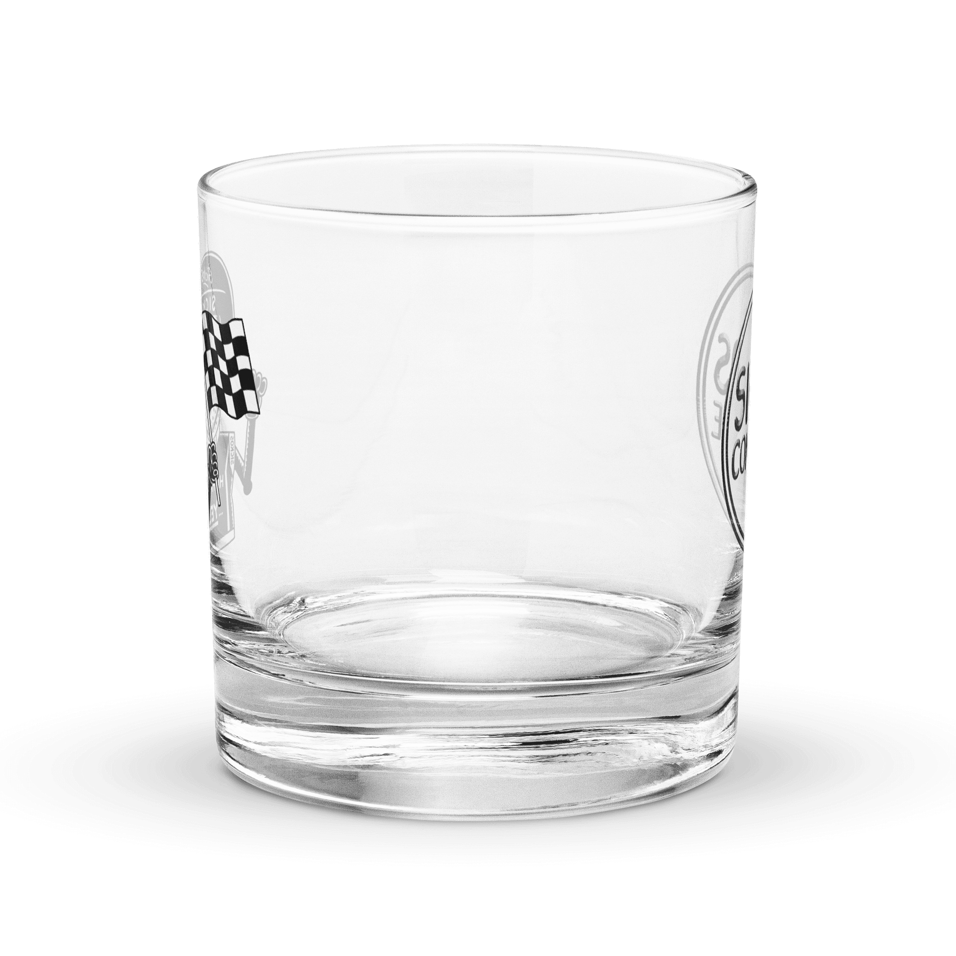Sickos Racecar Character Rocks Glass product image (3)