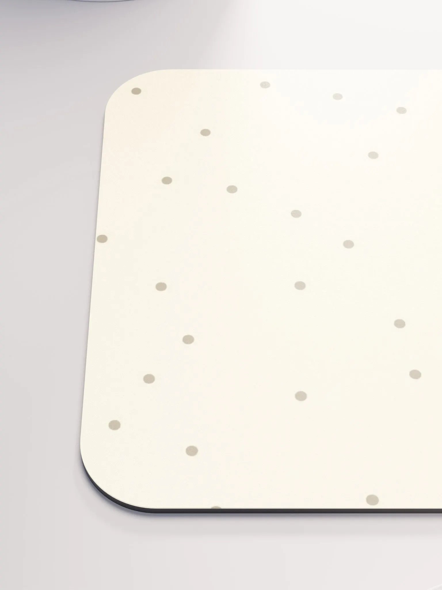 Beige Dot Bliss Mouse Pad product image (6)