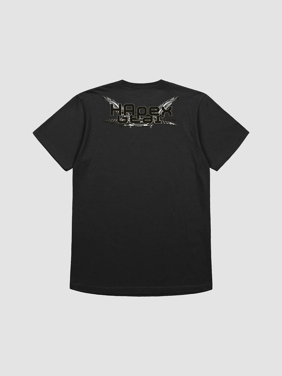 Supersoft T-Shirt - Black HApex Gear White Logo product image (1)