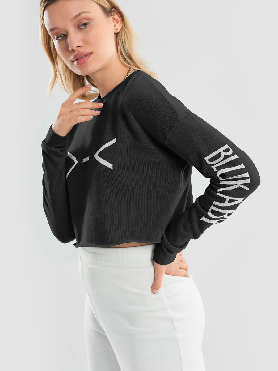 >-< Crop top (Black) product image (10)