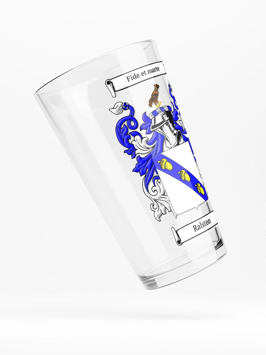 Ralston Family Crest - Shaker Pint Glass product image (4)