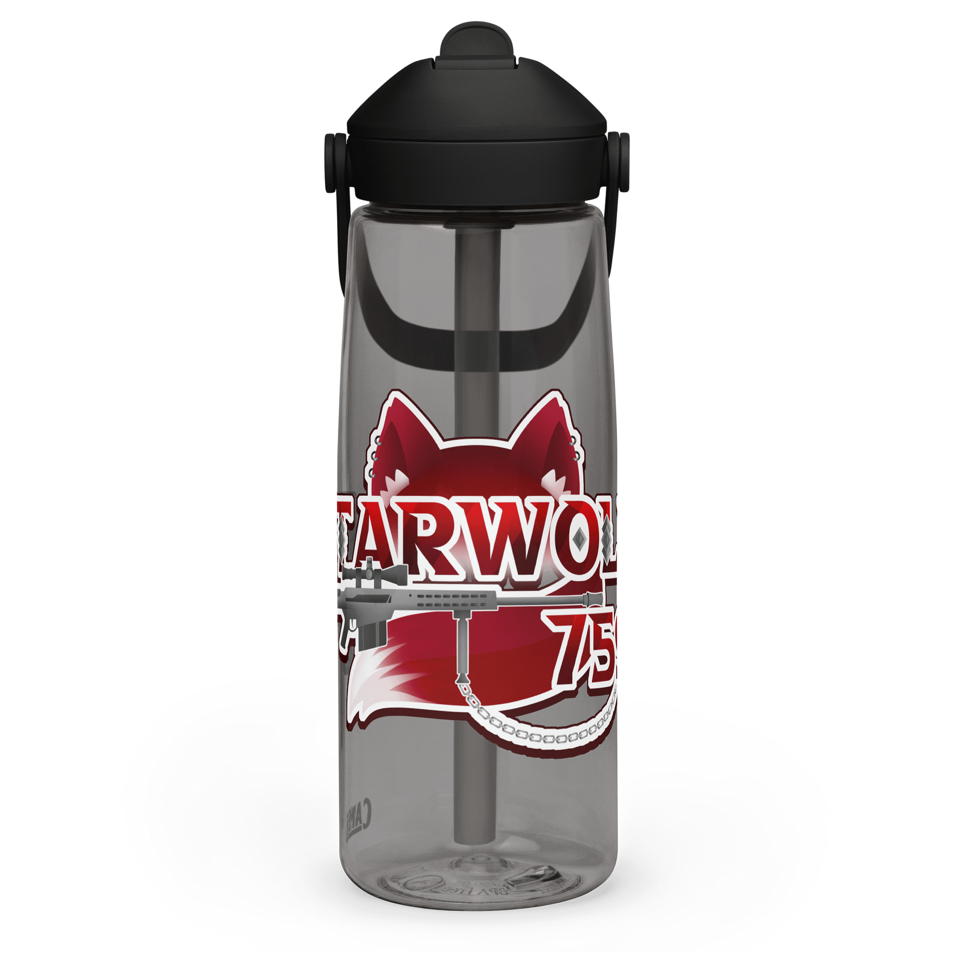 Star logo water bottle product image (3)